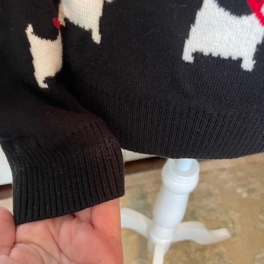 ♥️CHARTER CLUB EUC ONE RED DOG SWEATER - Picture 8 of 10